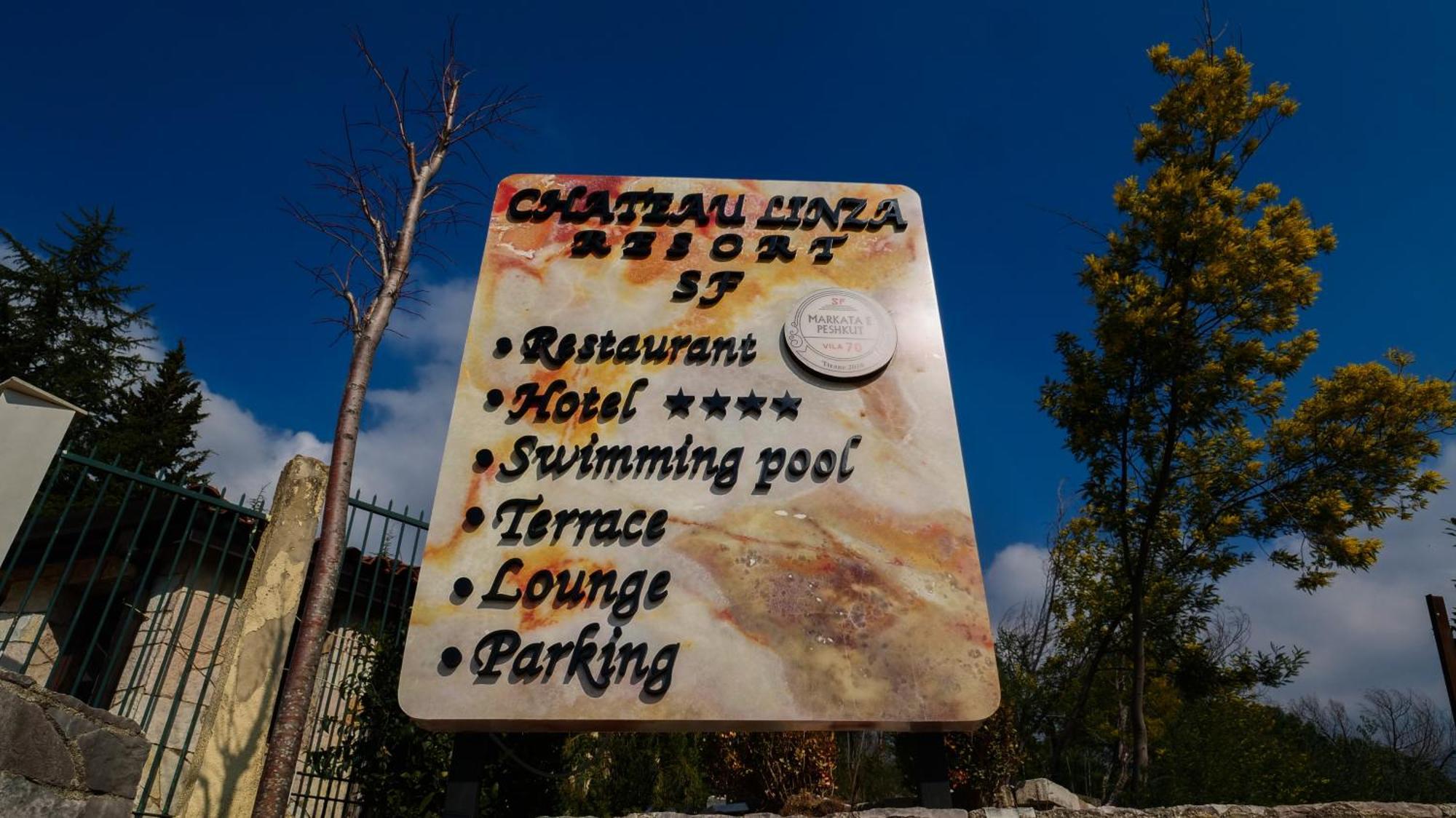 Chateau Linza Resort Tirana Esterno foto